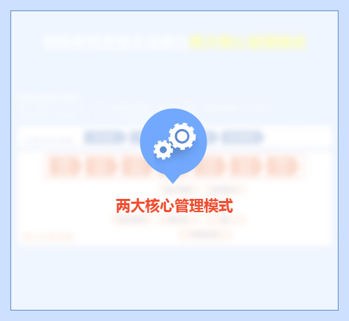 兩大核心管理模式