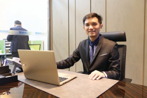 ▲協(xié)訊國際執(zhí)行長周仁清